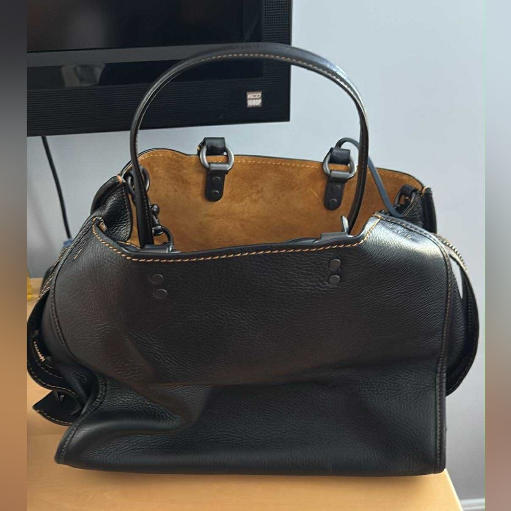 NWT: Coach 1941 Rogue Black Satchel 36